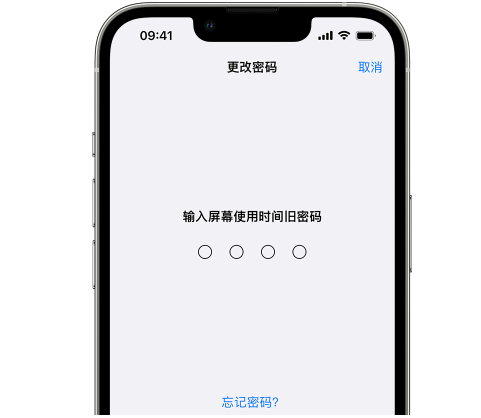 濂溪iPhone屏幕维修分享iPhone屏幕使用时间密码忘记了怎么办 