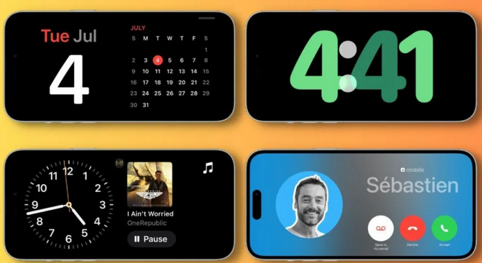 濂溪苹果手机维修分享iOS17横屏充电待机显示有什么好处 
