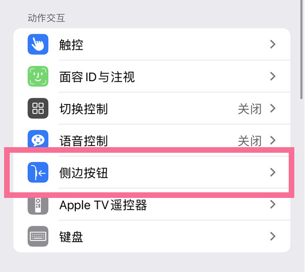 濂溪苹果14维修店分享iPhone14 Plus侧键双击下载功能关闭方法 