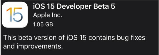 濂溪苹果手机维修分享如何升级到iOS15.0 beta5 